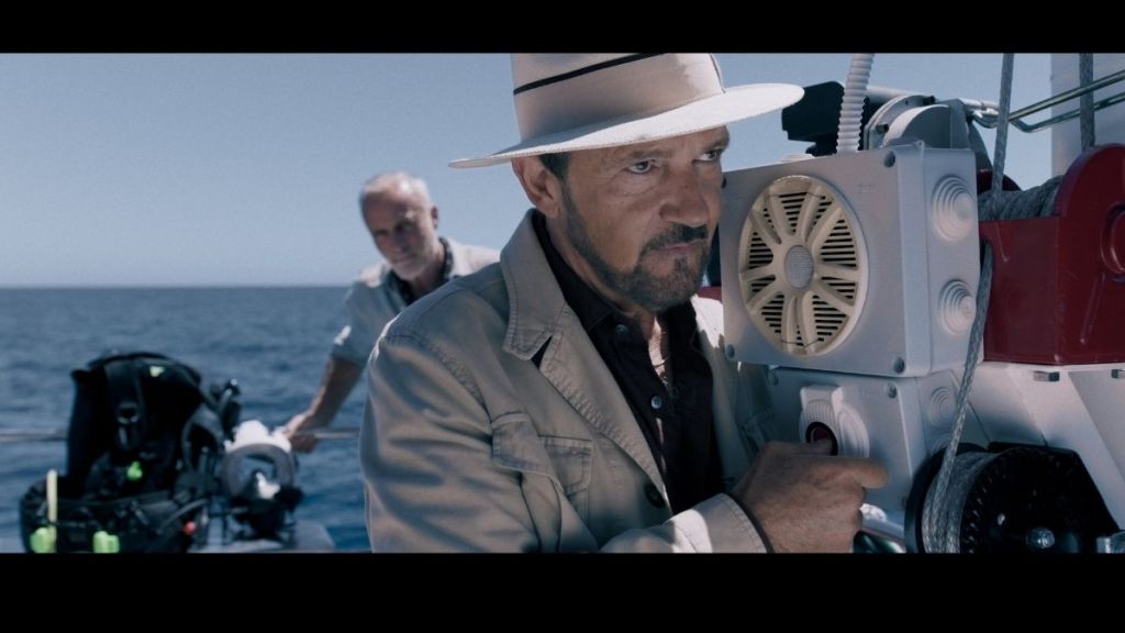 Antonio Banderas’ New Shark Movie Above & Below Trailer Unleashes Cartels and Chaos