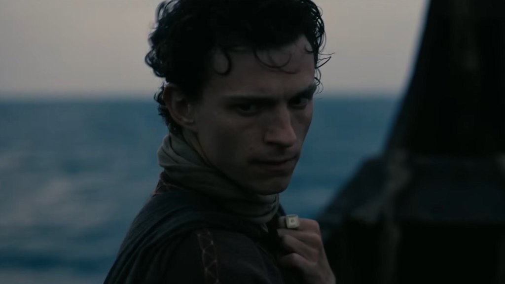 Tom Holland in The Odyssey