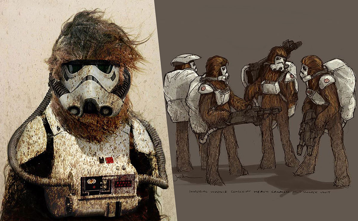 Wookie Stormtroopers?