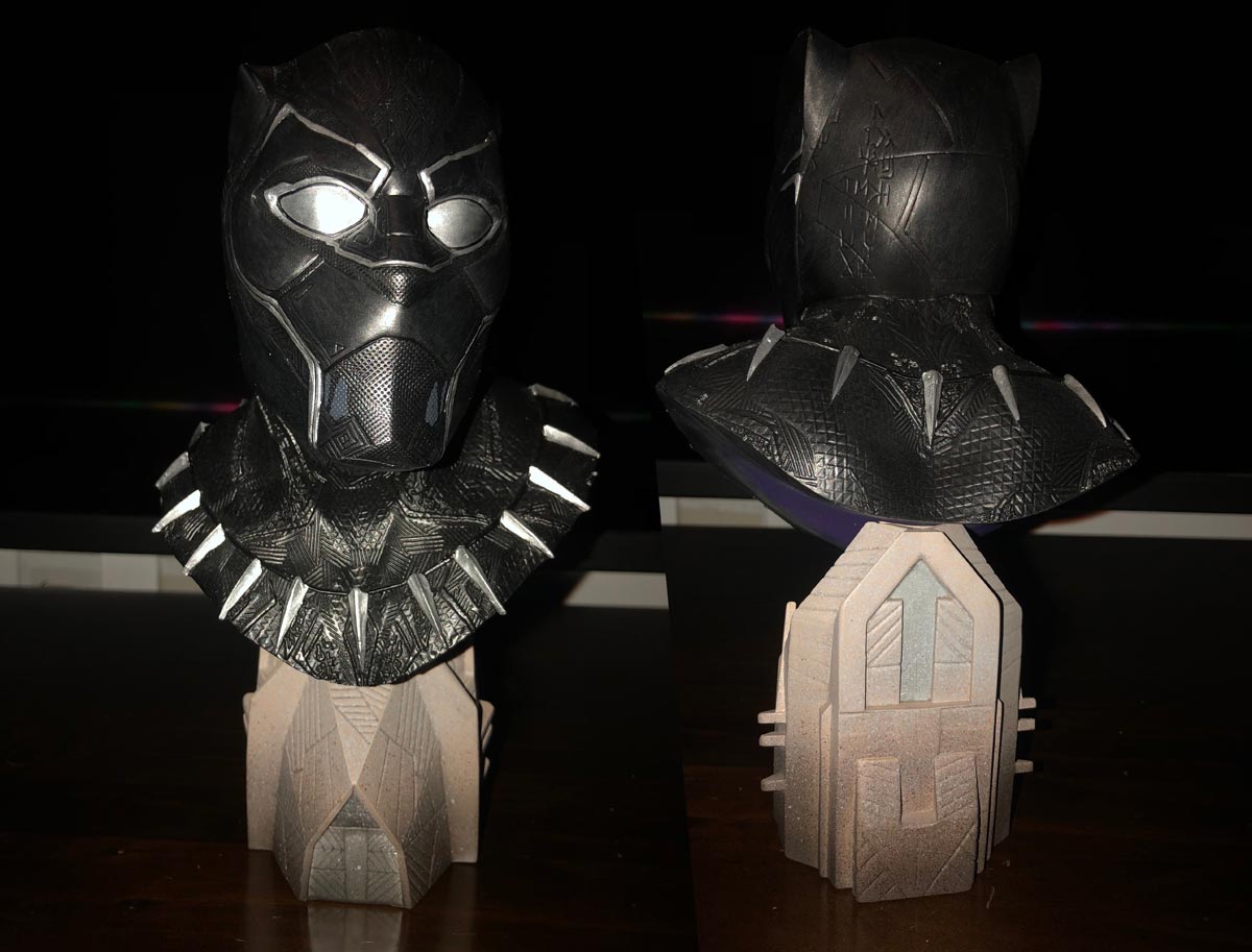 Black Panther Movie 1:2 Scale Resin Bust