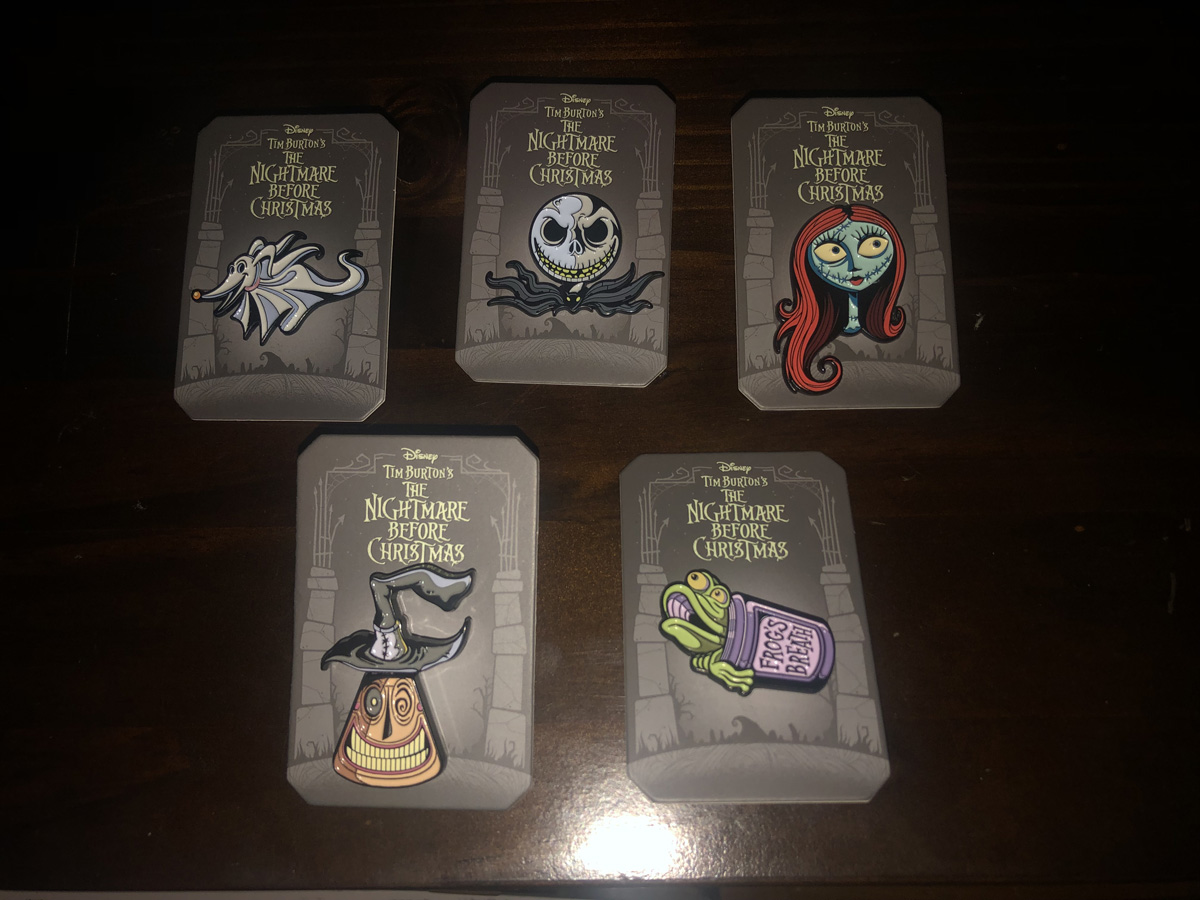Mondo Nightmare Before Christmas 5-Pin Set
