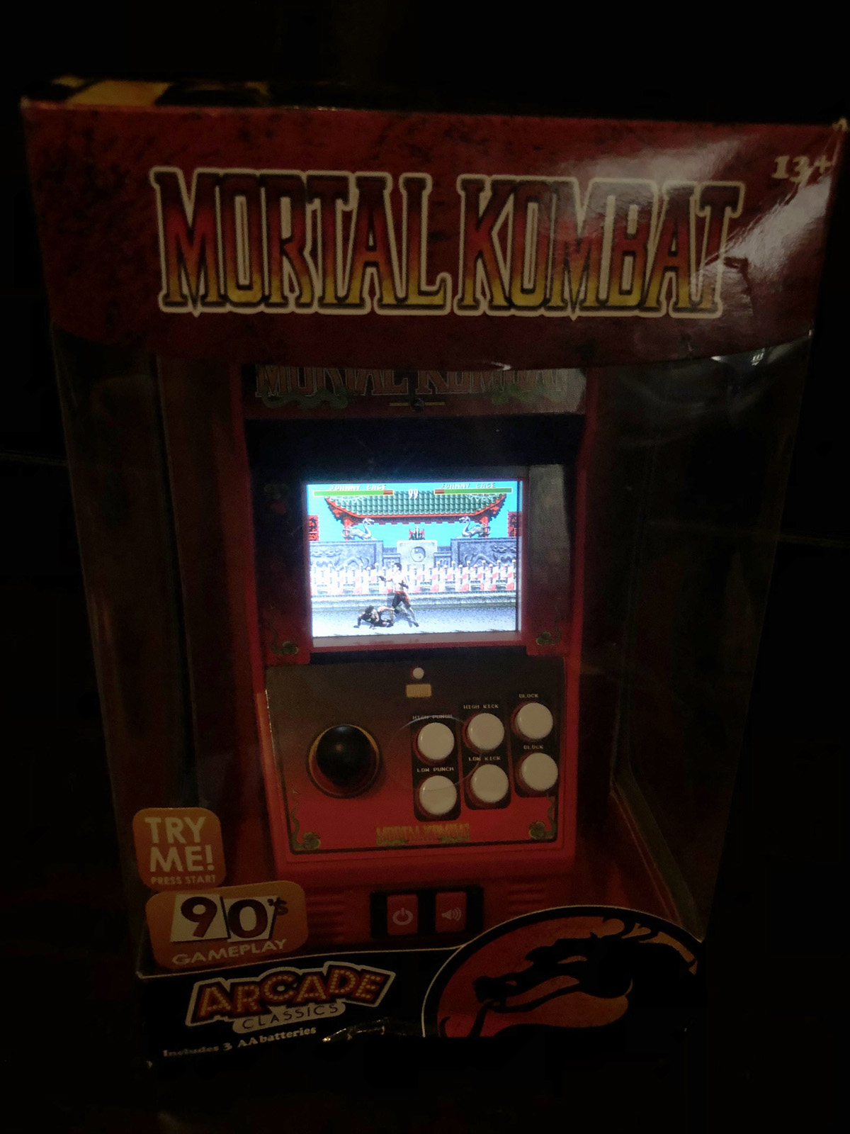 Mortal Kombat - Handheld Arcade Game