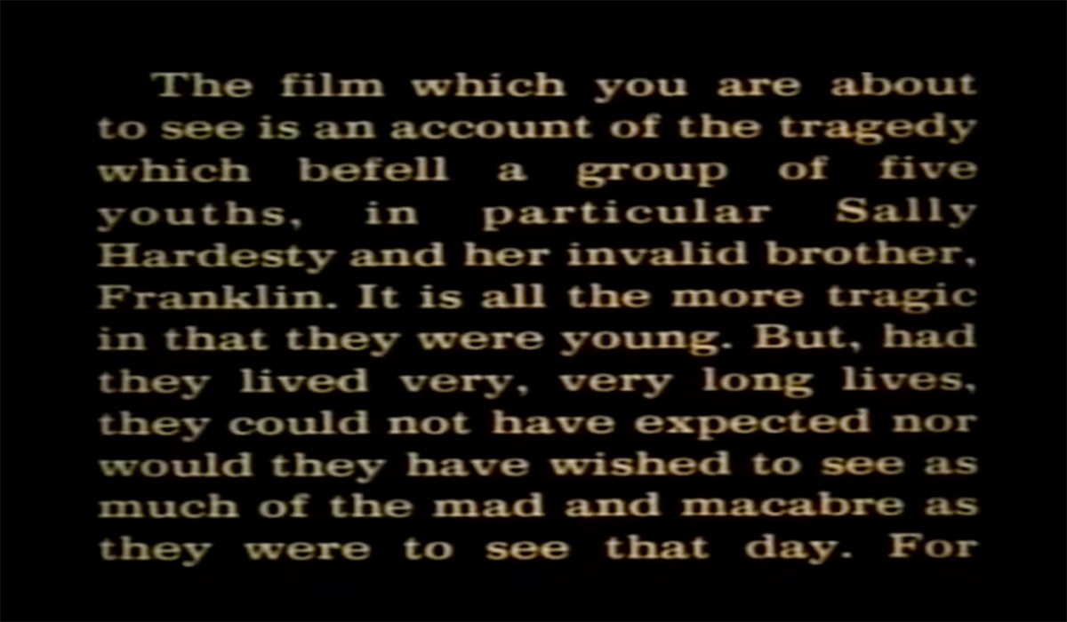 John Laraquette - Texas Chainsaw Massacre (1974)
