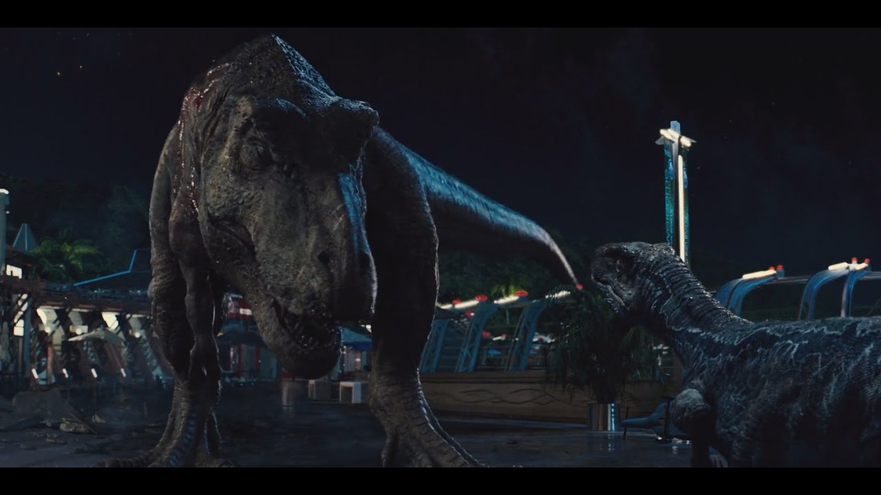 Tyrannosaurus Rex in JURASSIC WORLD (2015)