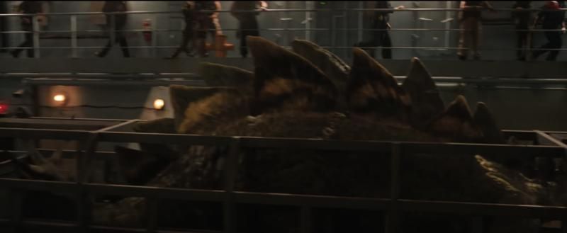 Stegosaurus in JURASSIC WORLD: FALLEN KINGDOM (2018)