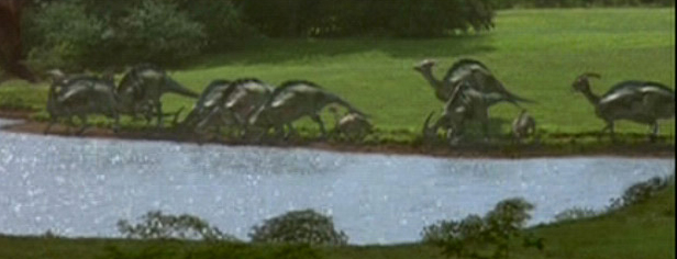 Parasaurolophus in Jurassic Park (1993)