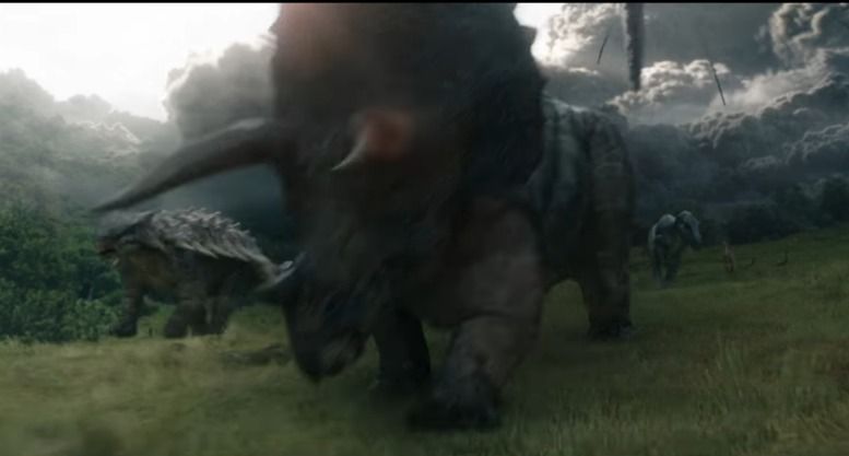 Triceratops in JURASSIC WORLD: FALLEN KINGDOM (2018)