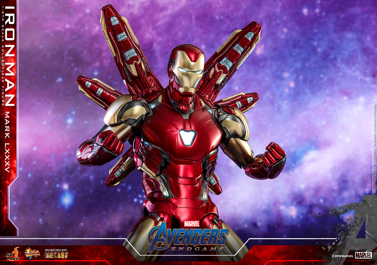 Avengers: Endgame 1/6th Scale Iron Man Mark LXXXV Collectible Figure