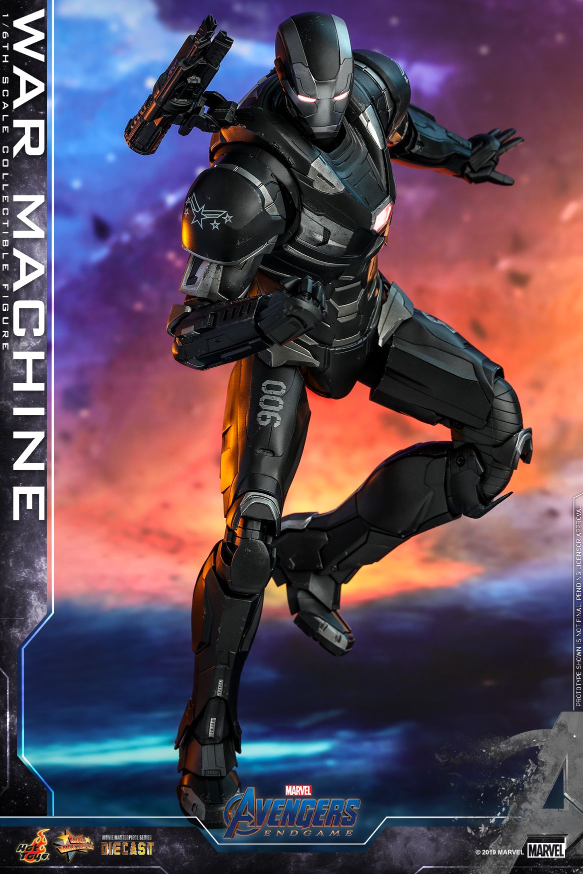 Hot Toys Avengers: Endgame War Machine Collectible Figure