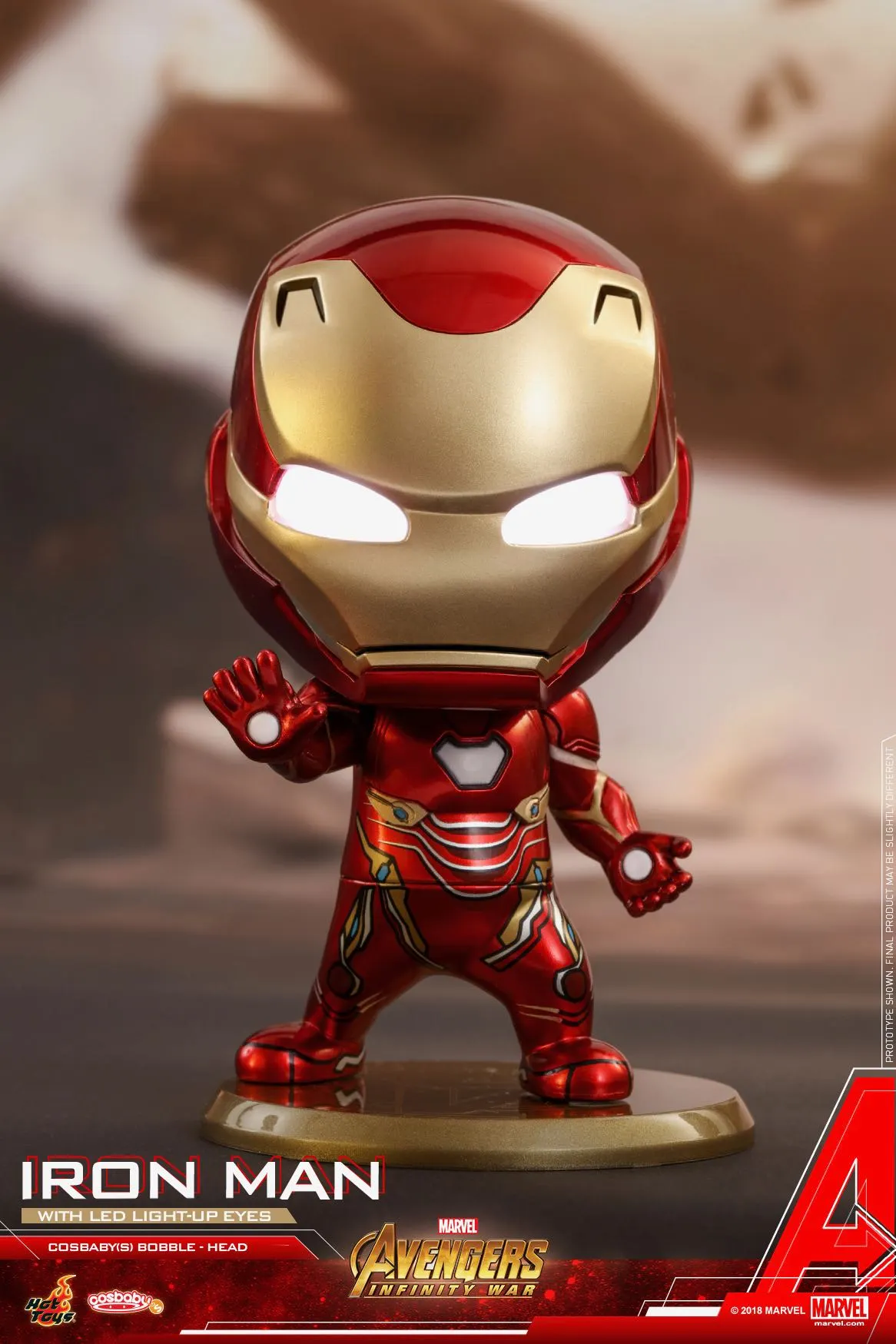 Hot Toys Aiw Iron Man With Led Light Up Eyes Cosbaby S_pr1