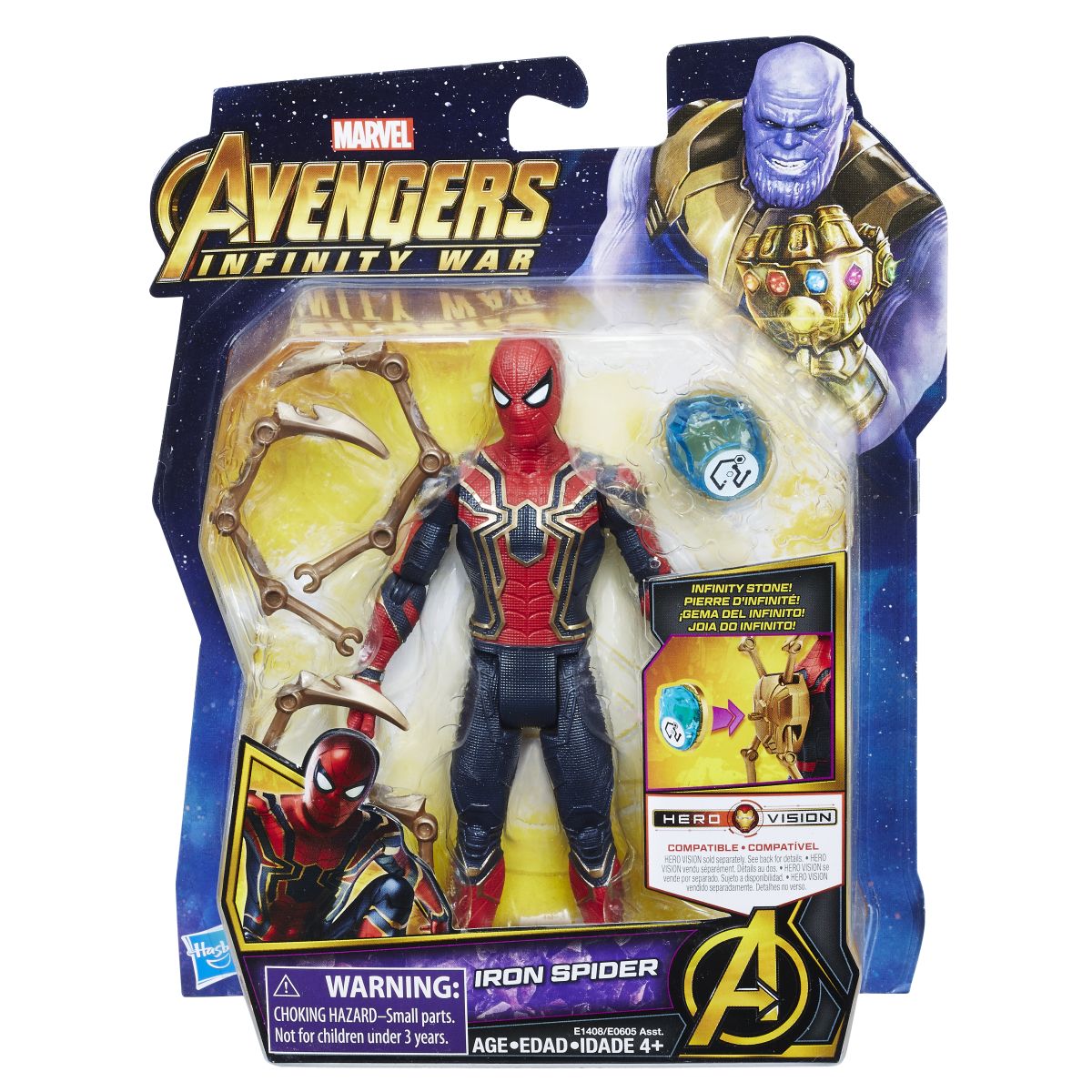 Marvel Avengers Infinity War 6 Inch Figure Assortment Iron Spider In Pkg