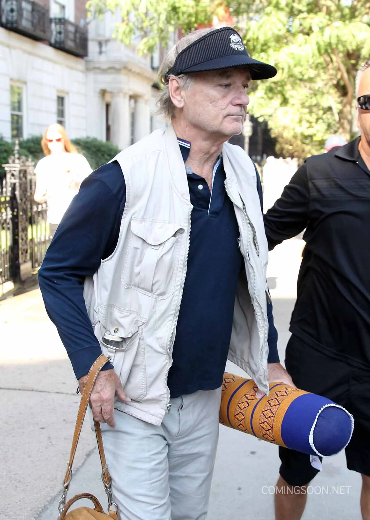 Bill Murray Heads to Ghostbusters Set
