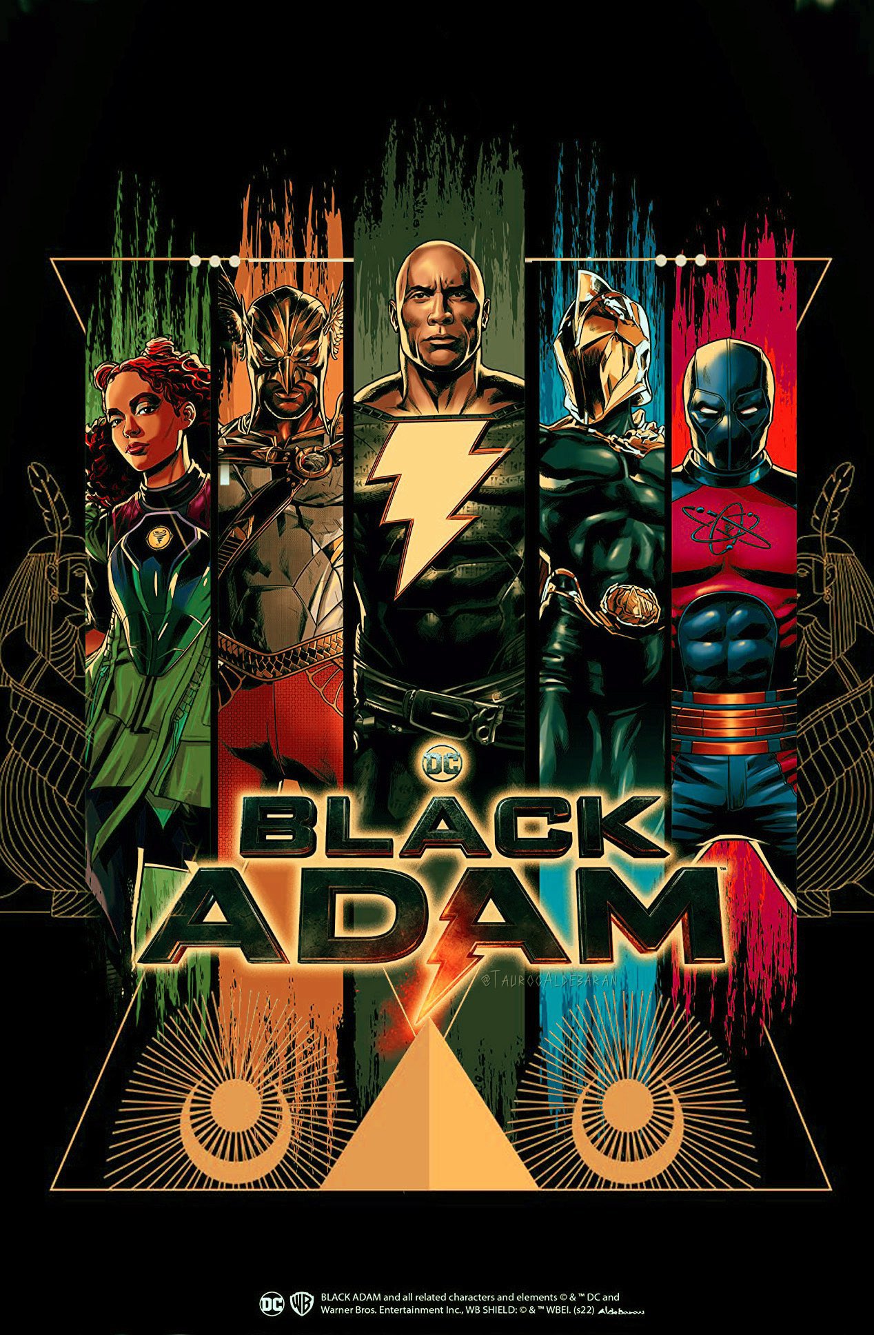 Black Adam Poster 