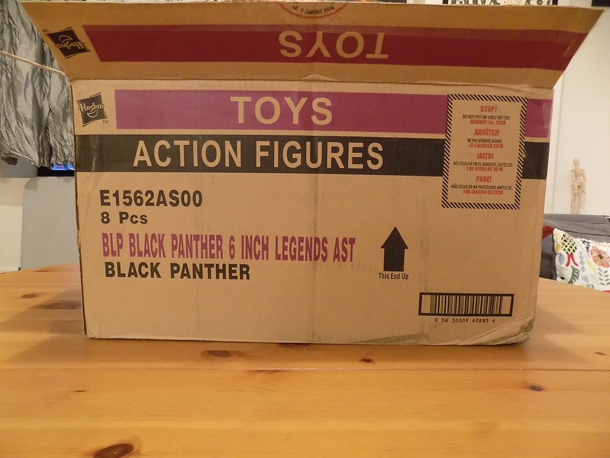 Black Panther Marvel Legends Unboxing