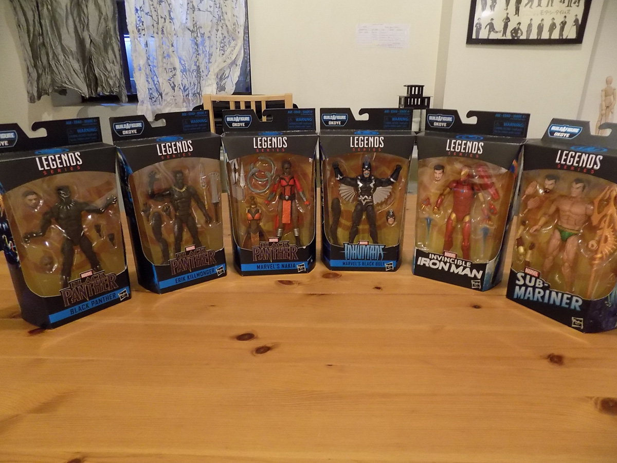 Black Panther Marvel Legends Unboxing