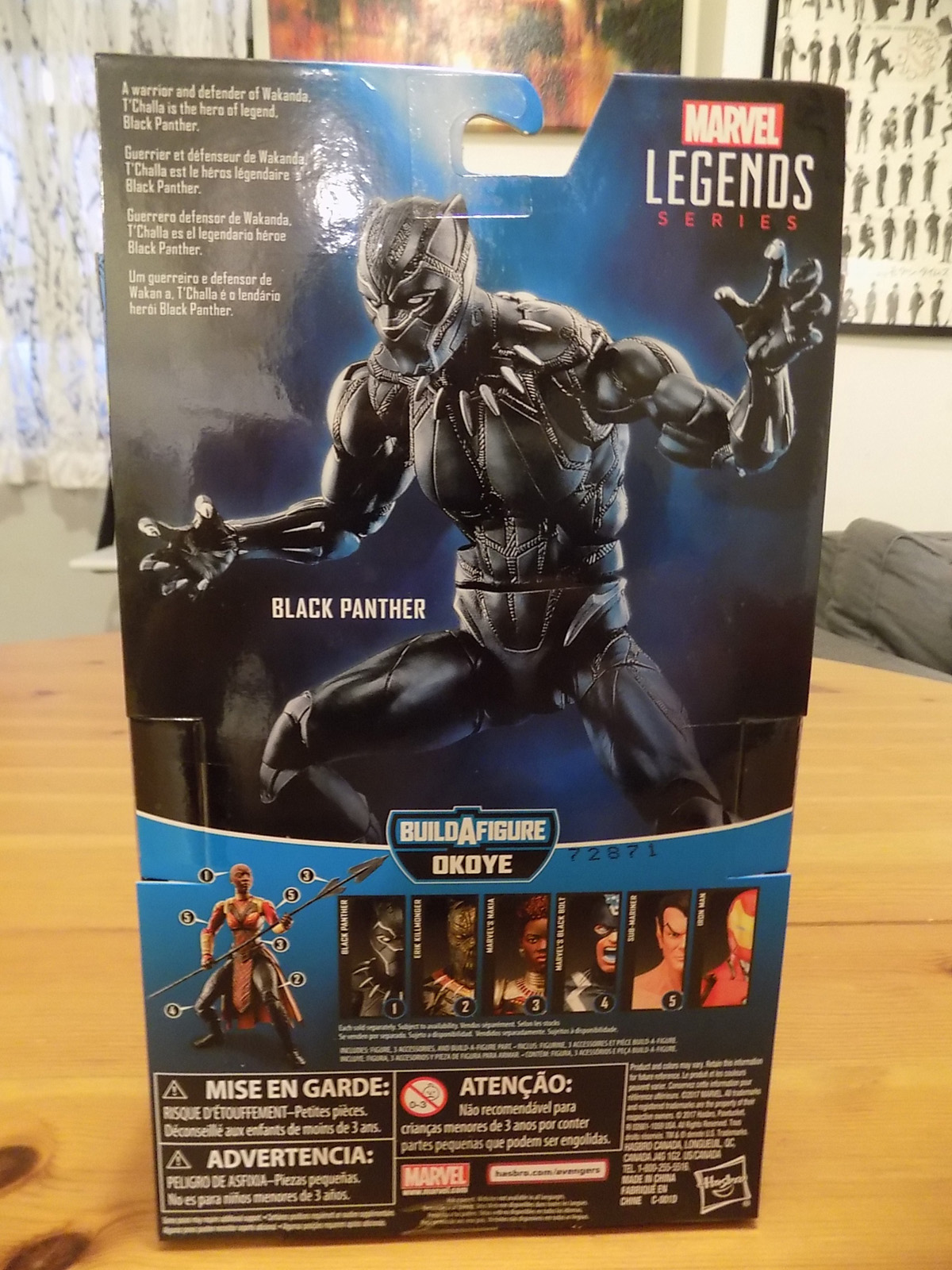 Black Panther Marvel Legends Unboxing