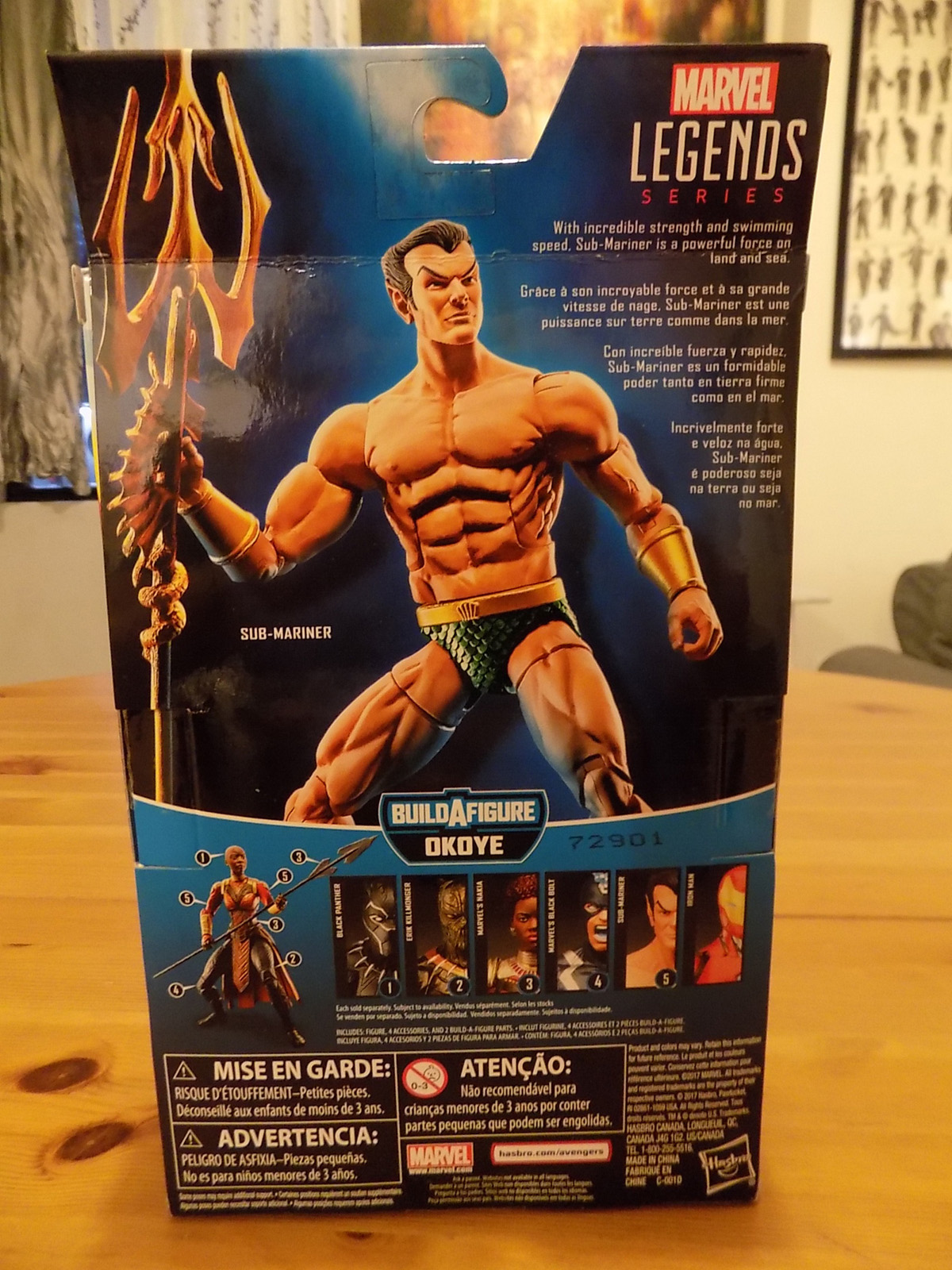 Black Panther Marvel Legends Unboxing