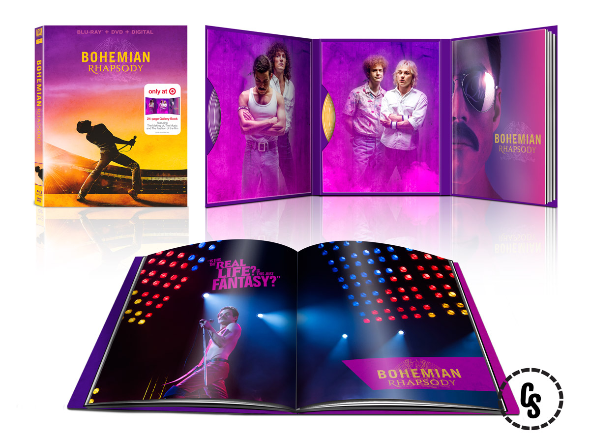Bohemian Rhapsody Target Blu-ray Exclusive