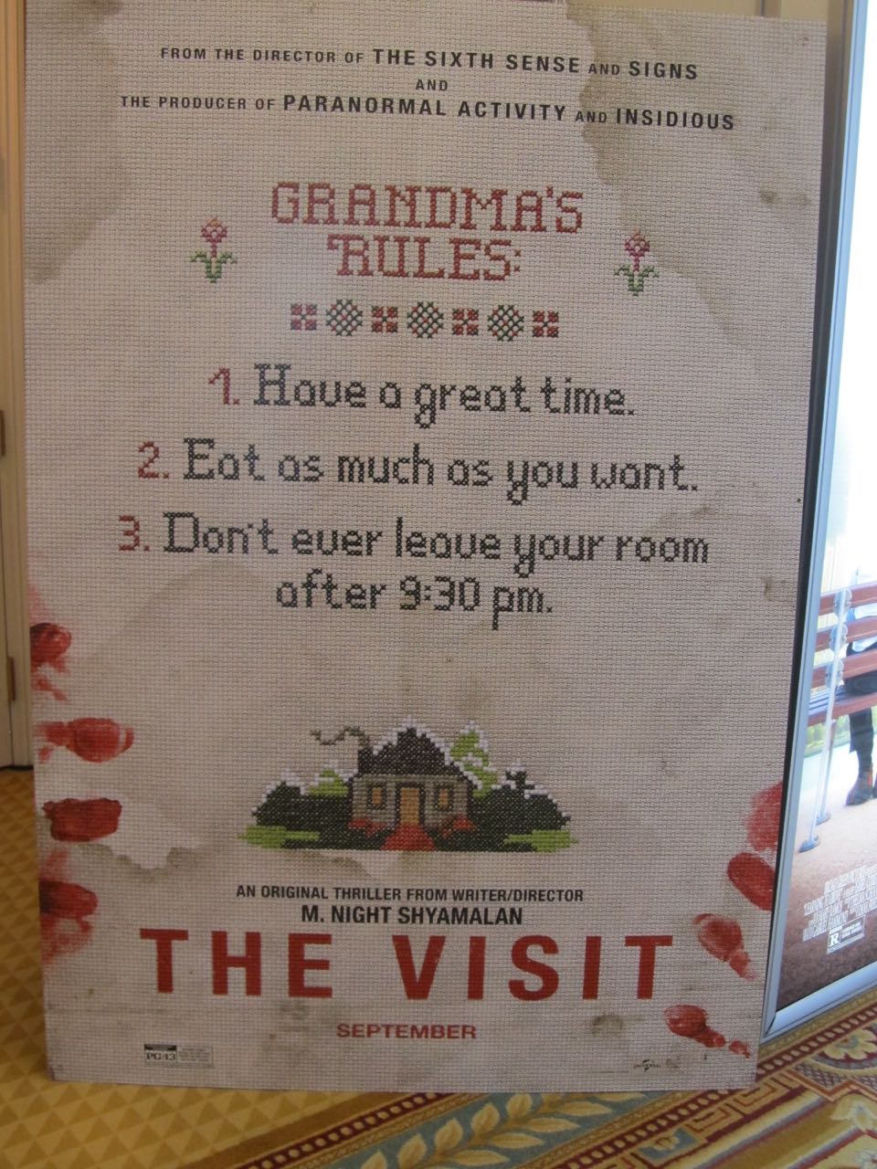 The Visit Poster CinemaCon
