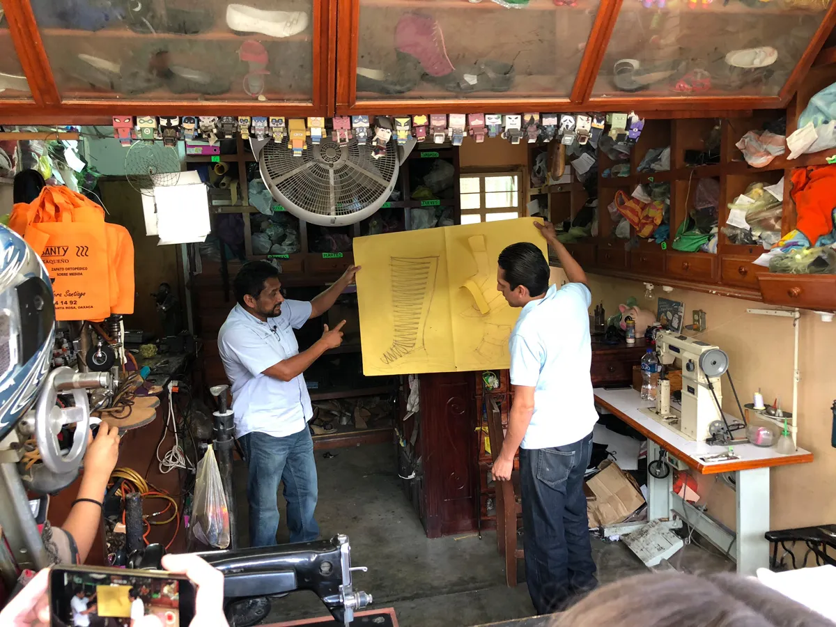 Tour of Shoemaker’s Workshop