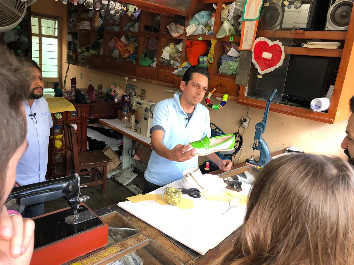 Tour of Shoemaker’s Workshop