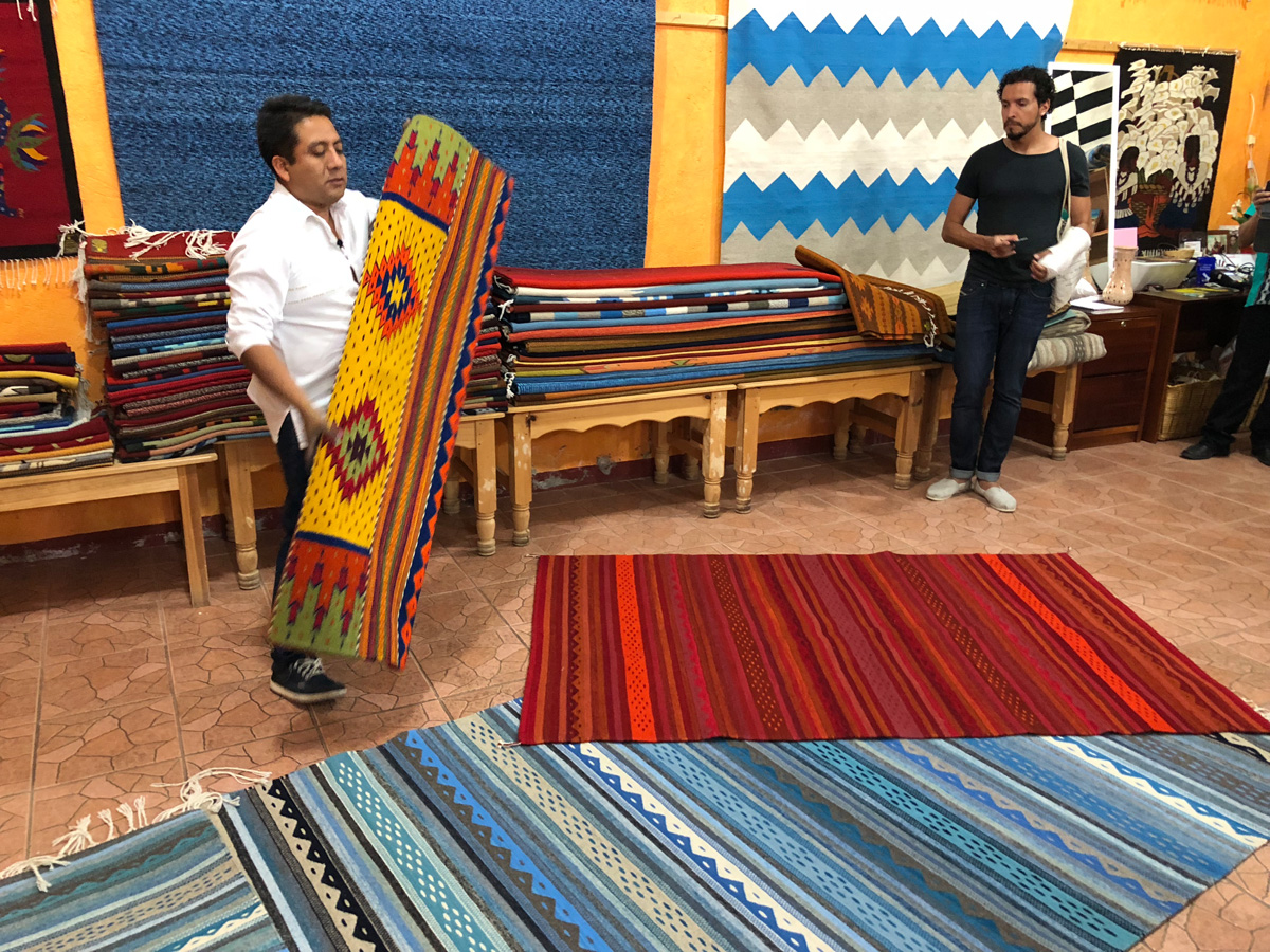 Teotitlán del Valle Tour with Master Weaver Nelson Perez 