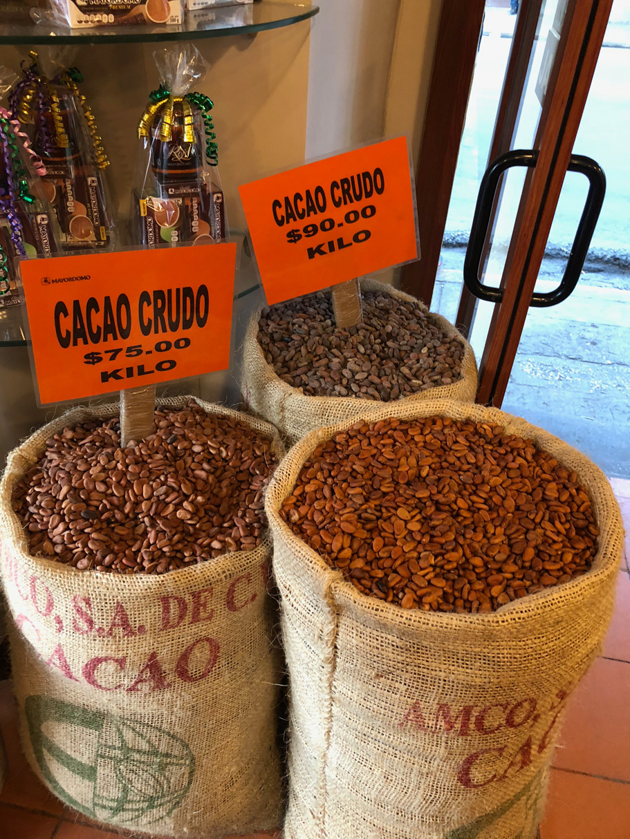 Chocolate Mill in Oaxaca City 