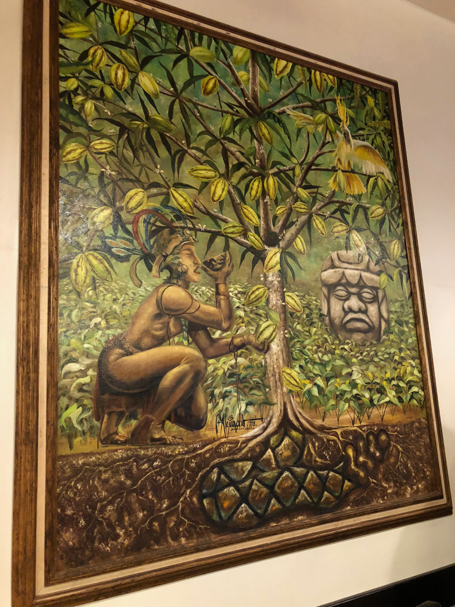 Chocolate Mill in Oaxaca City 