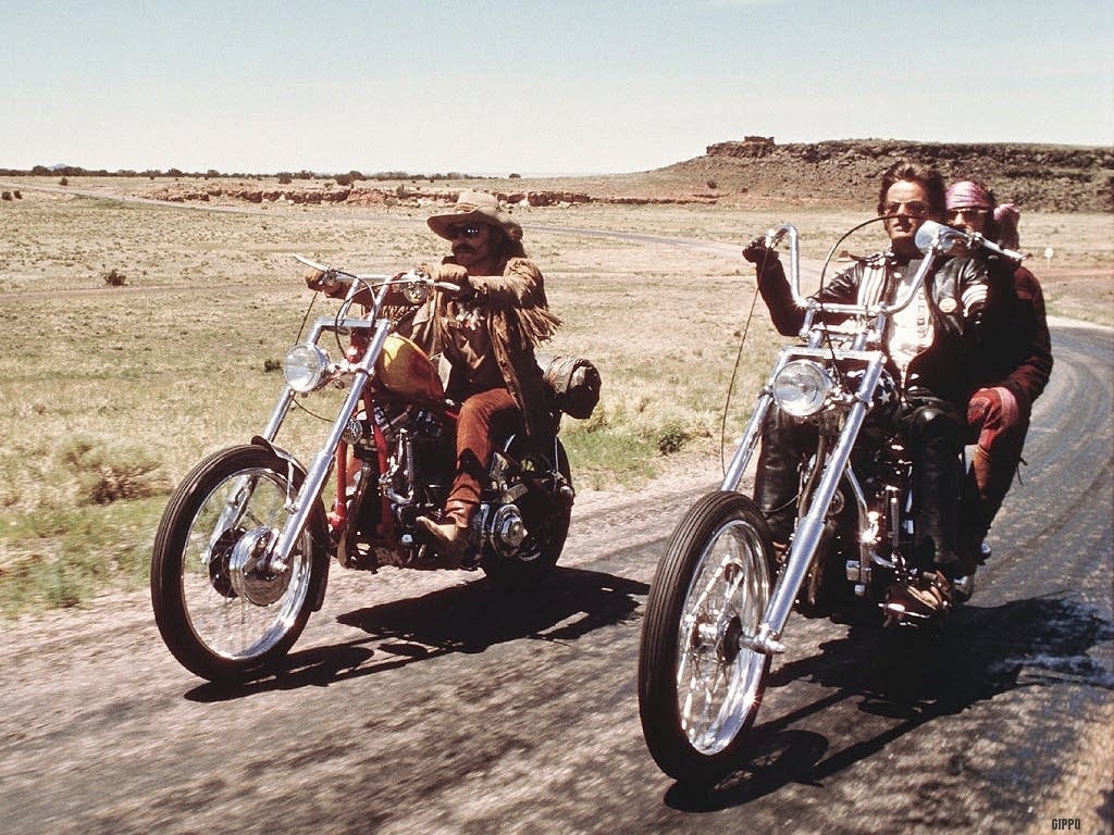 Custom Harley-Davidson Hydra Glide, Easy Rider (1969)