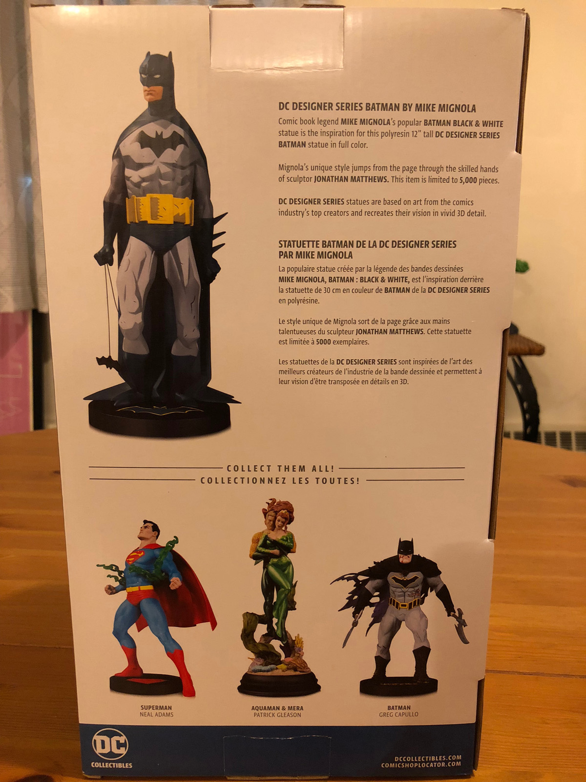 Mike Mignola Batman Statue