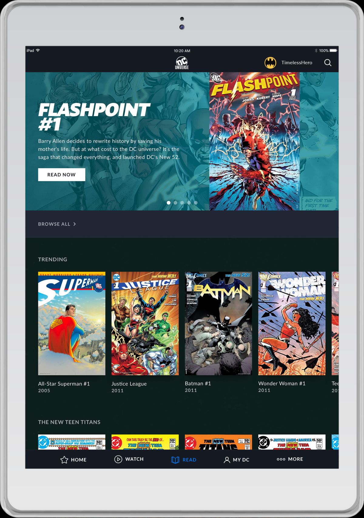 DC Universe READ
