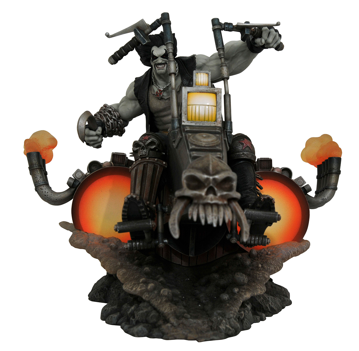 Diamond Select Previews: Lobo, Doctor Doom, Mandalorian