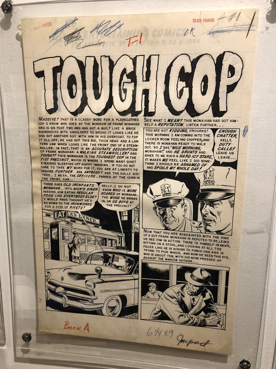 EC Comics NYC Exhibit