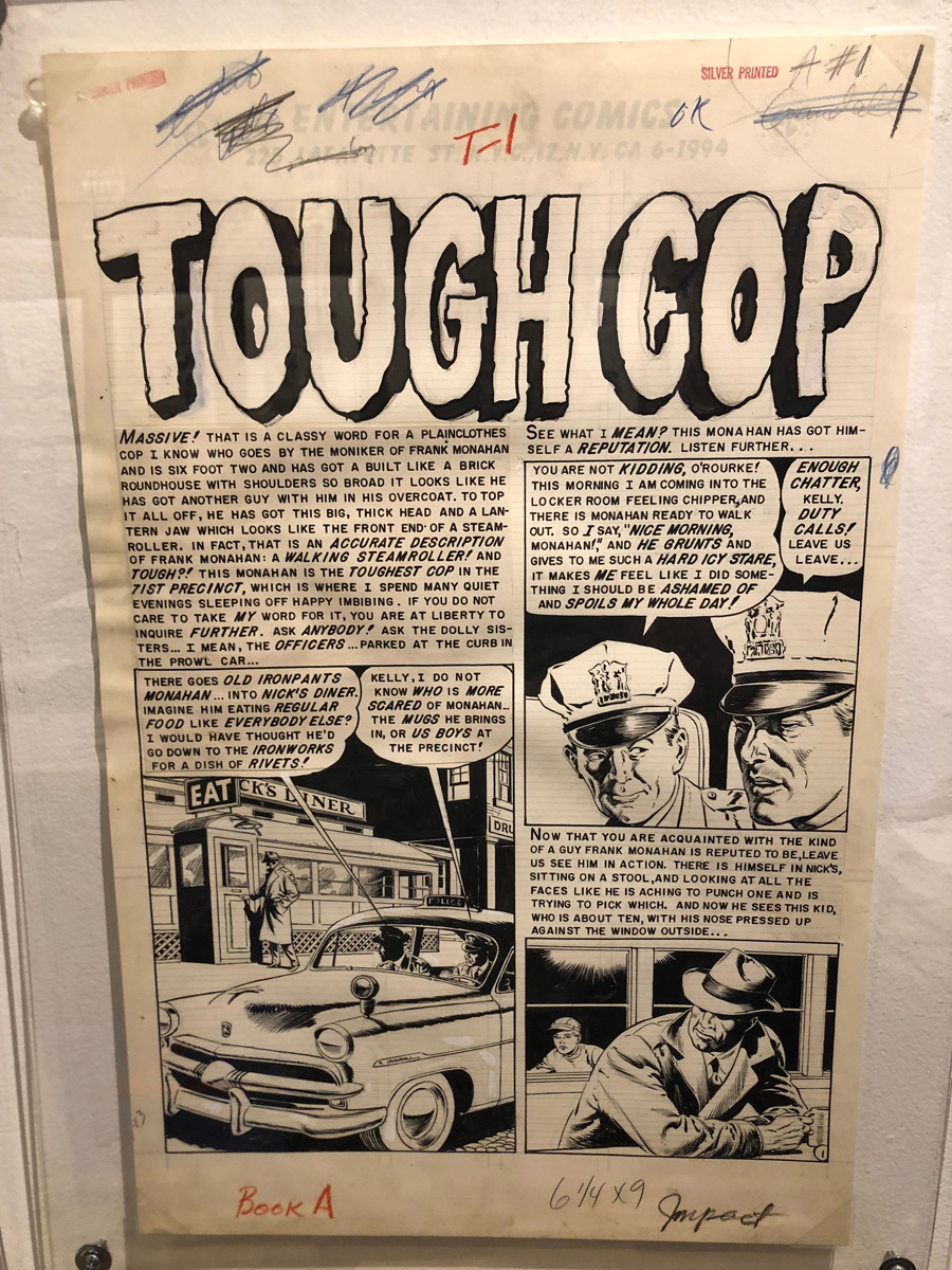 EC Comics NYC Exhibit