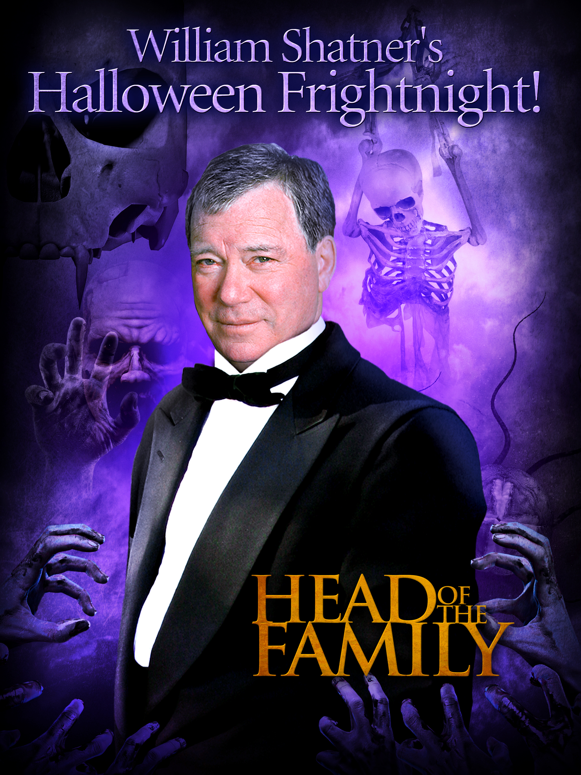 Shatner Fright Nights Head of Fam