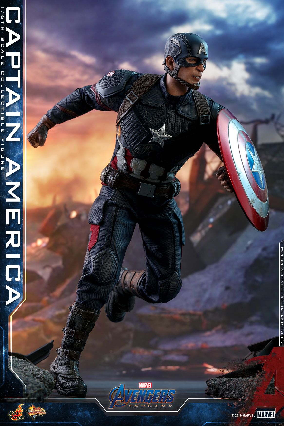 Hot Toys Avengers 4 Captain America Collectible Figure_pr3