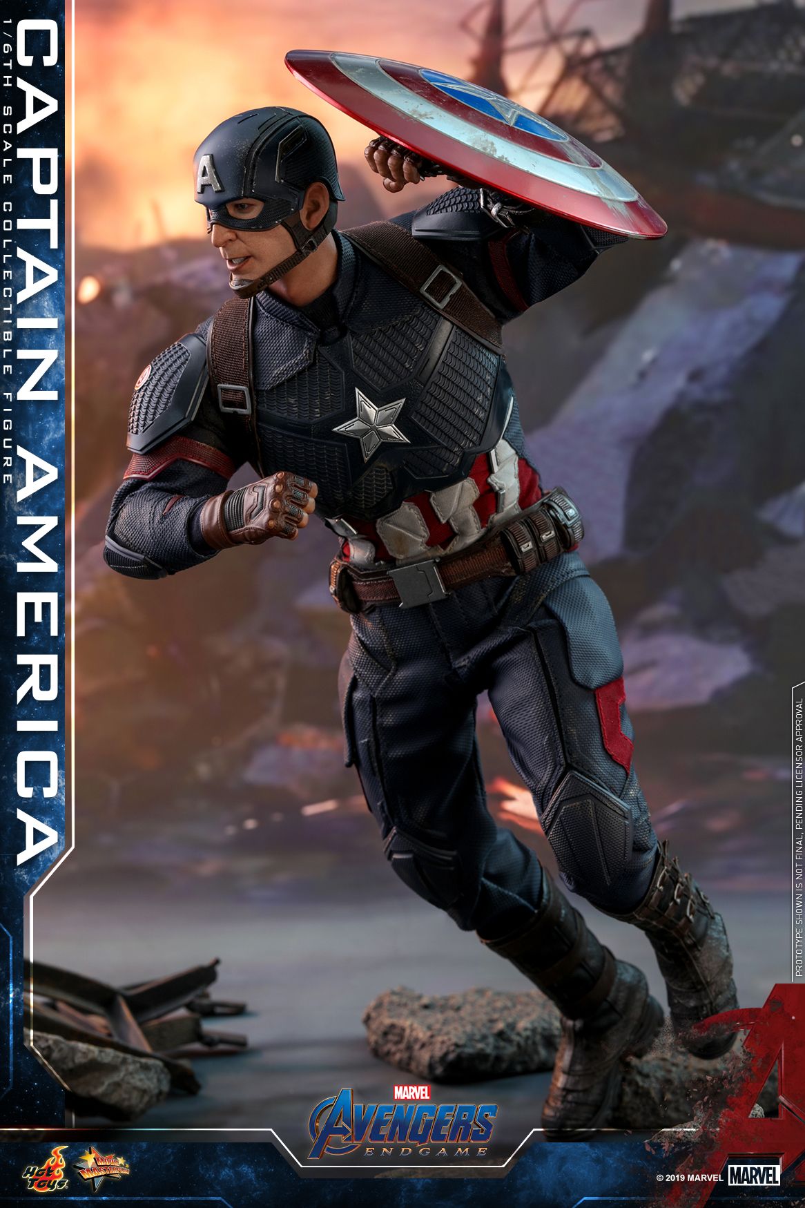 Hot Toys Avengers 4 Captain America Collectible Figure_pr5