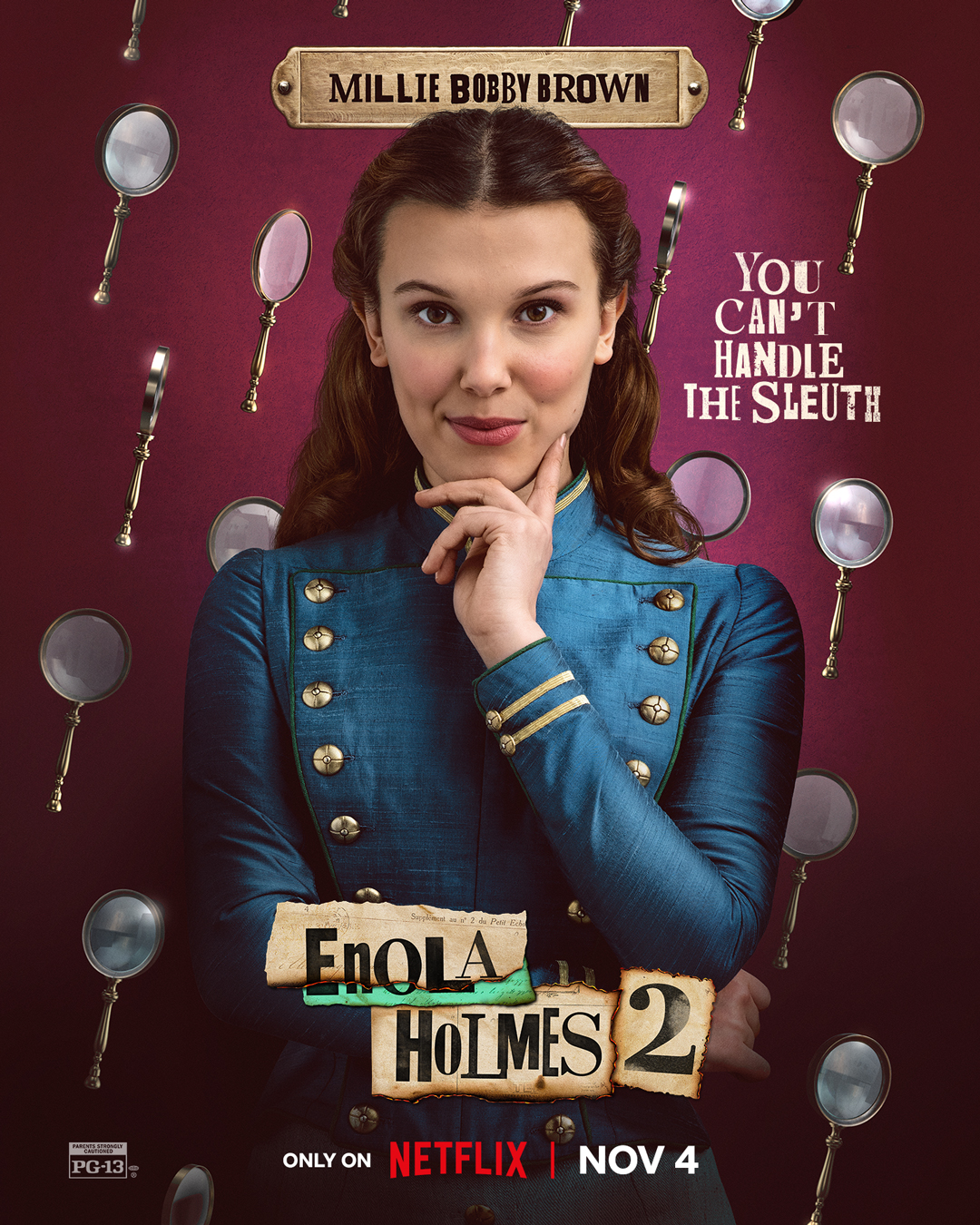 Enola Holmes 2 Posters