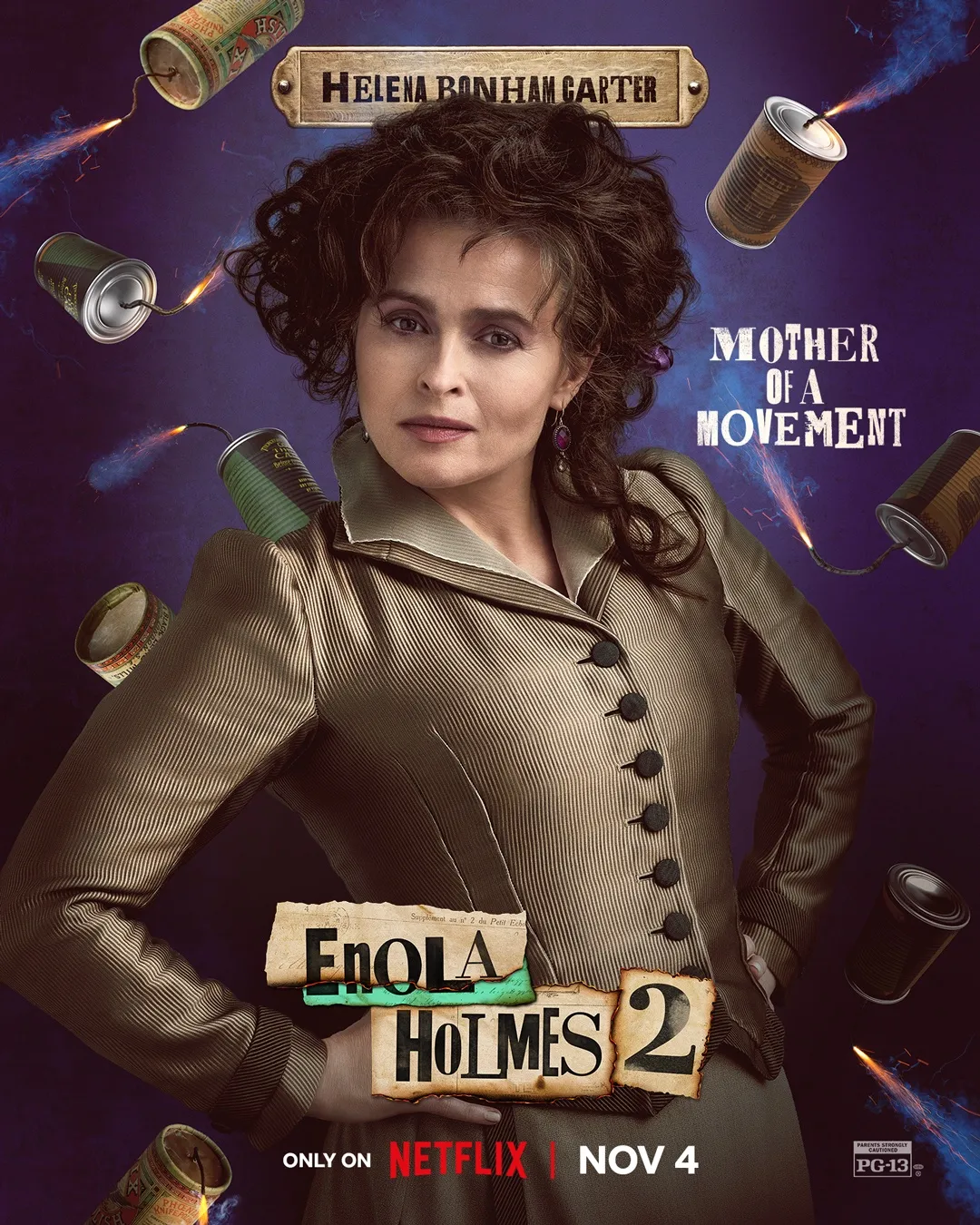 Enola Holmes 2 Posters