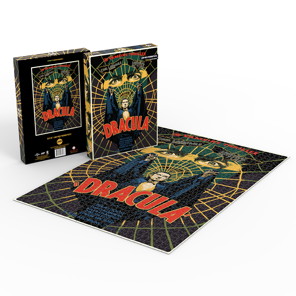 Exclusive: Mondo's Four New Universal Monsters Puzzles