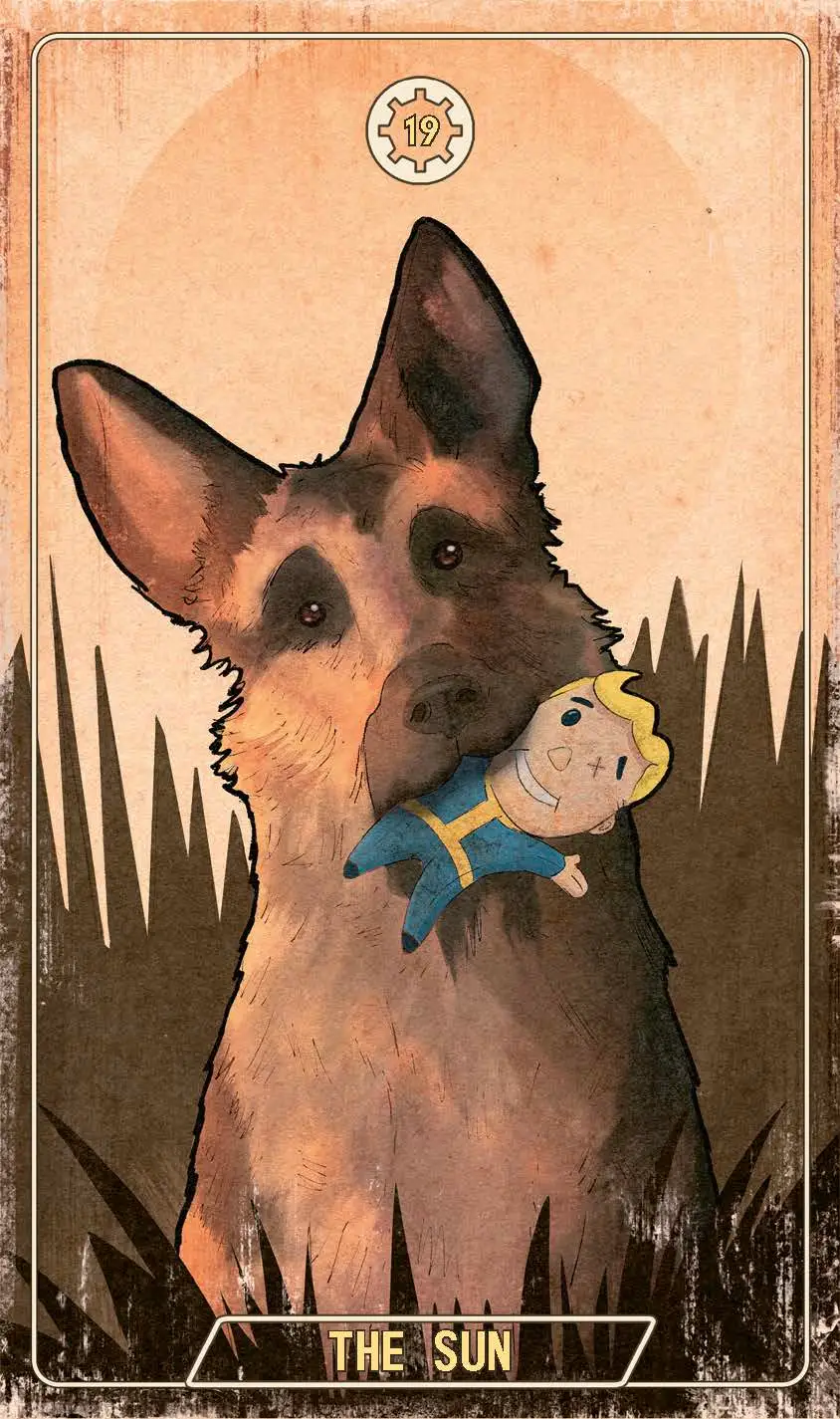 Fallout: The Official Tarot Deck - The Sun