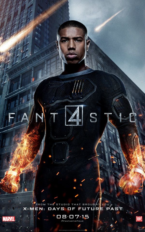 Fantastic Four Johnny Storm Character Poster