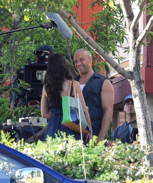 Check Out New Photos from the Set of Fast & Furious 7