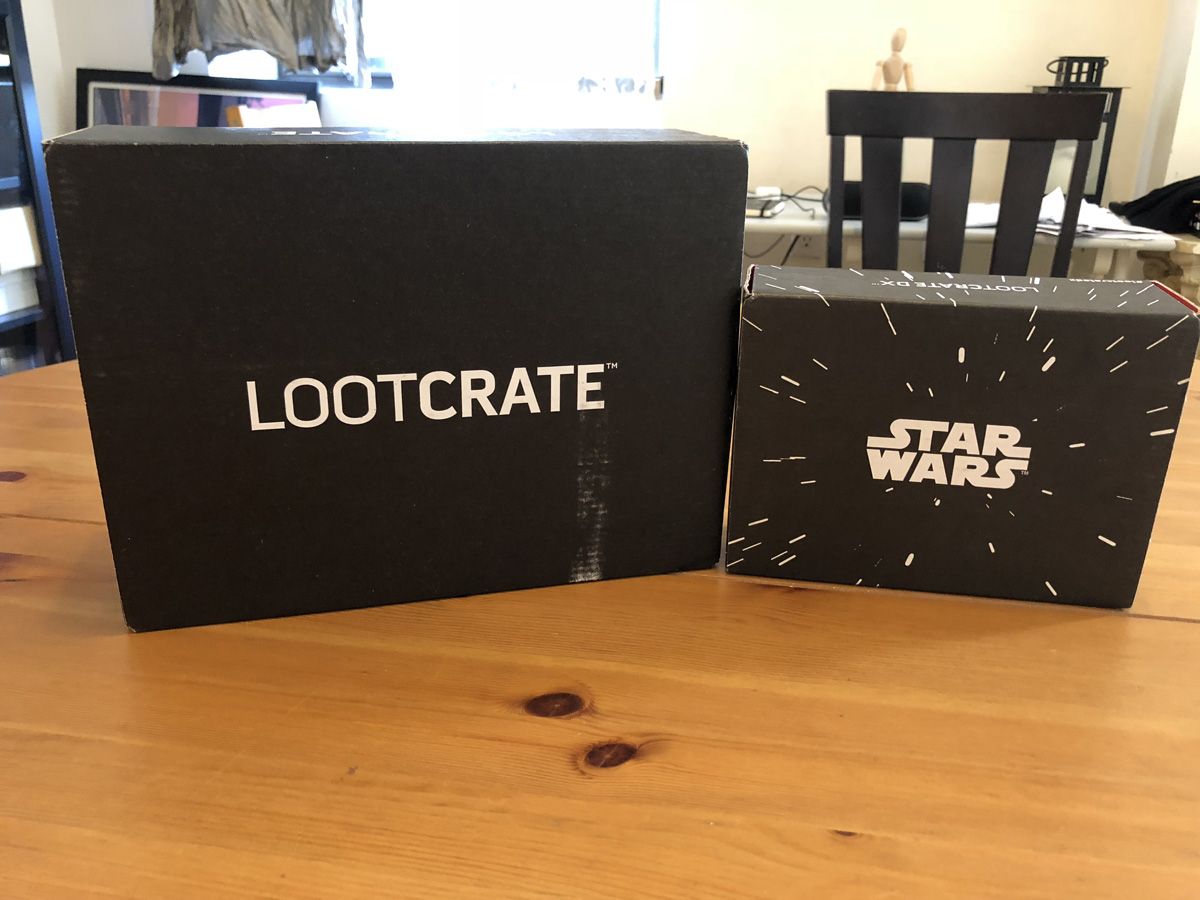 February 2018 Standard Loot Crate + Star Wars DX Bonus