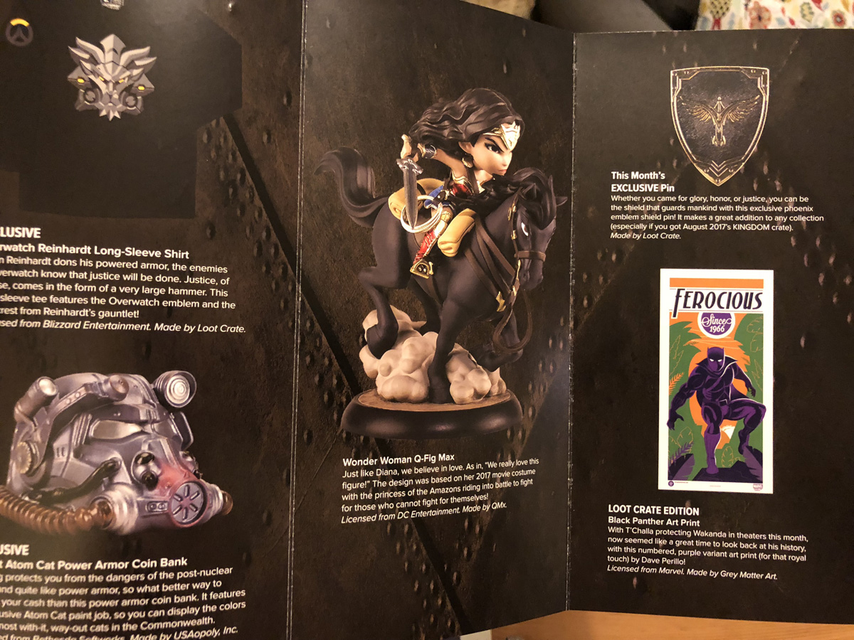 February 2018 Loot Crate DX