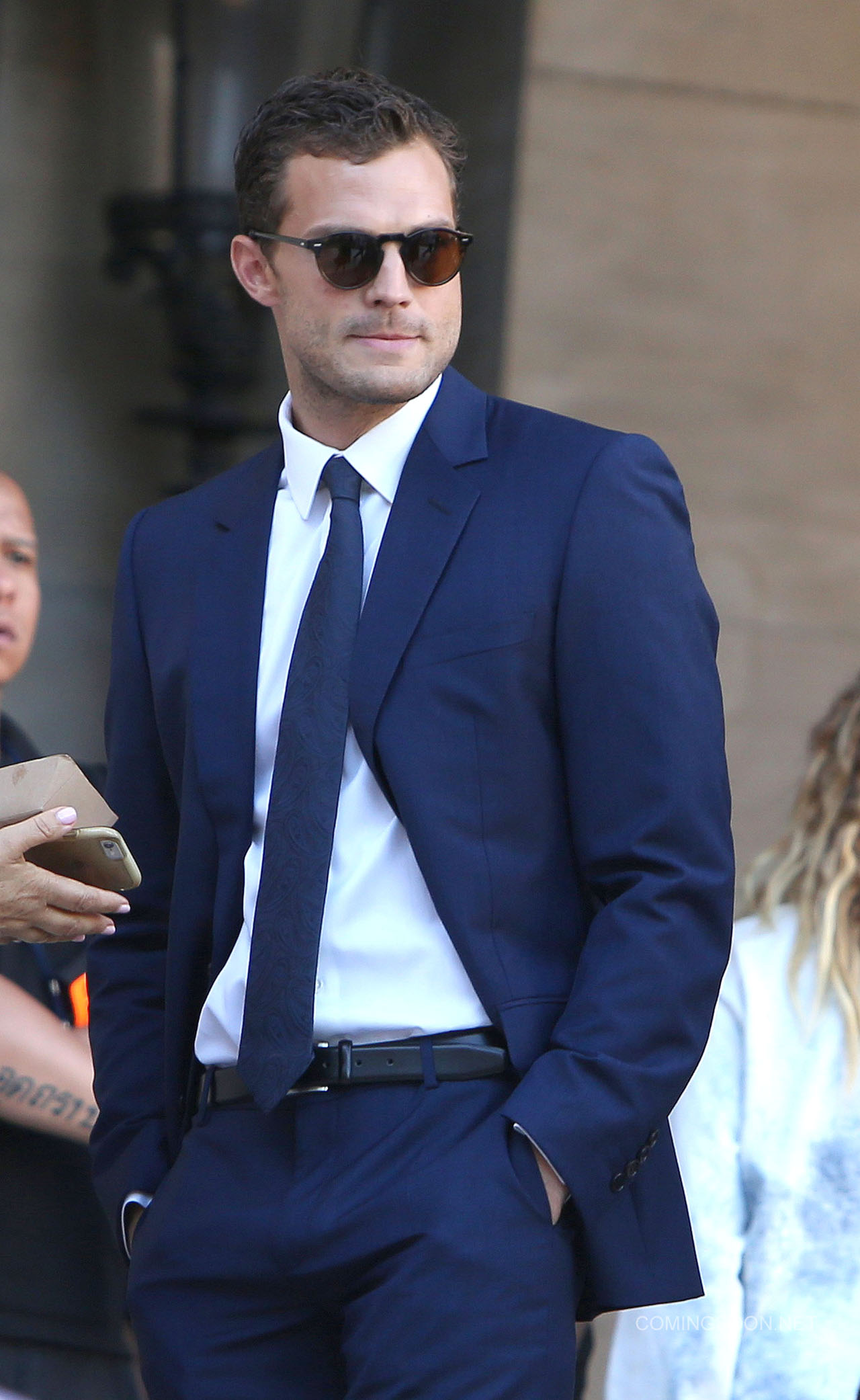 Fifty Shades Darker Set Photos: Christian & Anastasia in Paris