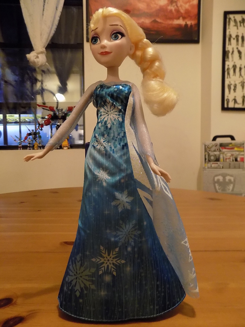 Olaf's Frozen Adventure Musical Elsa Doll