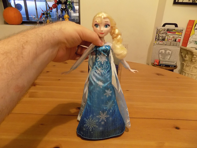 Olaf's Frozen Adventure Musical Elsa Doll