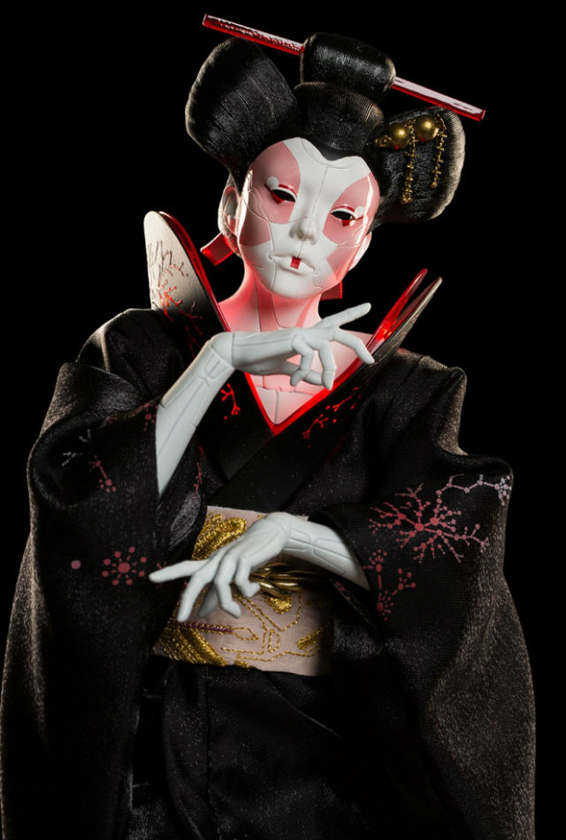 Geisha Close Up - Ghost In the Shell - WETA Collectibles