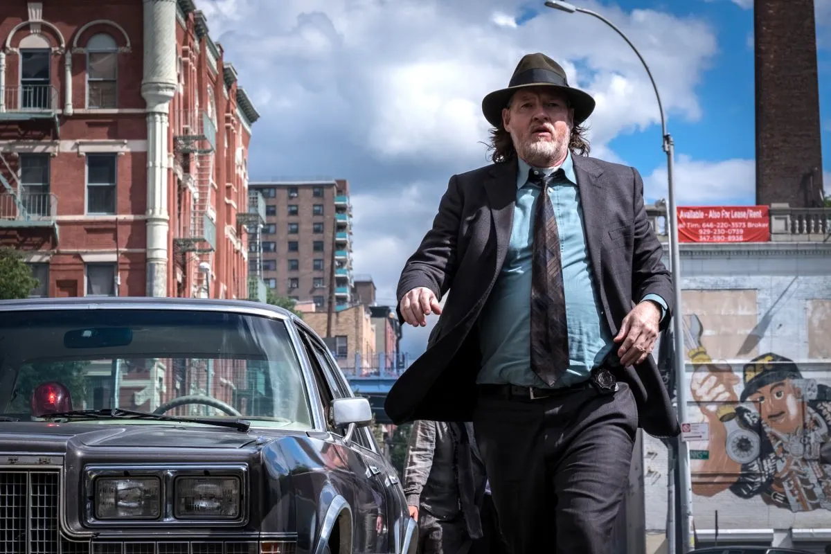 GOTHAM: Donal Logue in the âA Dark Knight: A Day in the Narrowsâ episode of GOTHAM airing Thursday, Nov. 2 (8:00-9:01 PM ET/PT) on FOX. Â©2017 Fox Broadcasting Co. Cr: Jeff Neumann/FOX